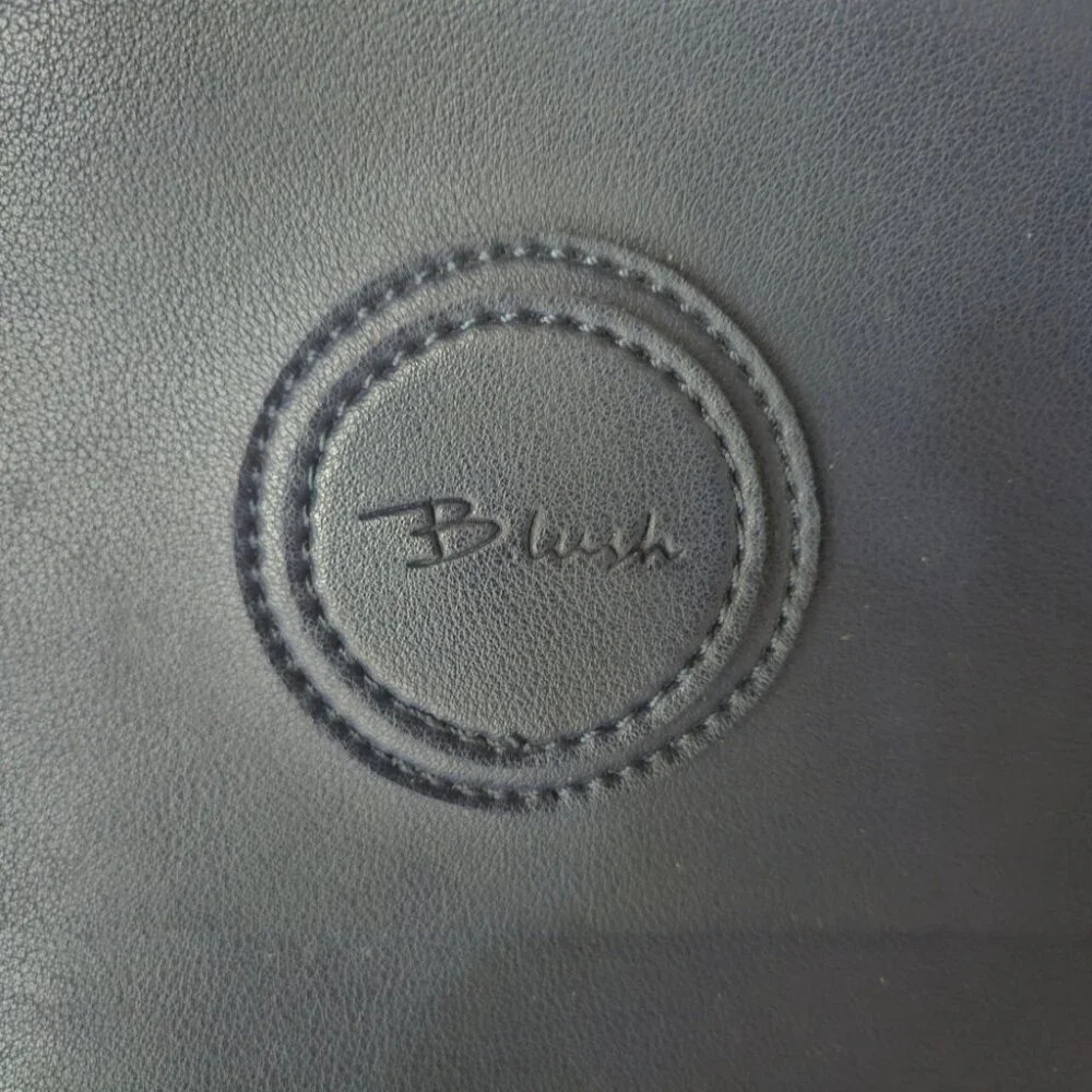 B. lush by Passion Vegan Leather Shoulder Bag with Double Strap/ Lanyard - Picture 12 of 14